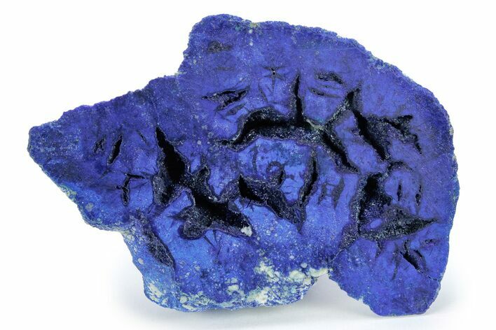 Vivid Blue, Cut/Polished Azurite Nodule - Siberia #243566